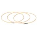 3 Pieces 14 Inch Embroidery Hoops Wooden Round Stitch Hoop Ring