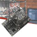 B250b Btc Mining Motherboard with Graphics Power Cable 12 Pci-e Slot