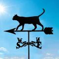Cat Figurines Practical Wind Direction Indicators Measuring Tools