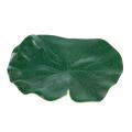 5 Pcs Aquarium Fish Tank Green Lotus Leaf Plastic Floating Decor 5.5"