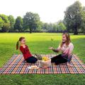 Picnic Blanket Sand Proof Mat with Handle for Beach Hiking,150x200 Cm