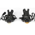 Bike Pedals with Clips and Straps for Bicycle Multi-purpose Pedals