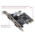 Pcie to Serial Ports Rs232 Interface Pci-e Pci Express Card Adapter