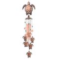 Sea Turtle Sympathy Wind Chimes Outdoor Gifts for Garden Decorations