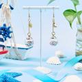 100pcs Glass Ball Pendant Charms for Diy Necklace Bracelet Making
