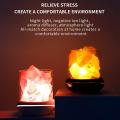 Aroma Diffuser Salt Stone Night Light Humidifier for Car Home White