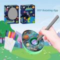 Diy Egg Decorating Coloring Kit Egg Spinner Machine with Plastic Eggs