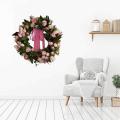 Artificial Flowers Flowers Bows Wreath Spring Wreath Outdoor