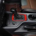 For Ford Ranger Everest 2015-2021 Red Gear Shift Panel Decoration
