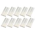 10 Pcs 0.39 Inch X 15.75 Inch Stainless Steel Metal Cable Straps