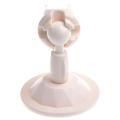 New White Wall Attachable Shower Head Holder Bathroom Vacuum Suction Cup