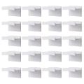 20pcs Adhesive Hat Hooks for Wall Hat Rack Design Strong Hat Hangers
