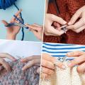 Knitting Needles Kit,22 Pcs Metal Knitting Pins and Handy Storage Bag