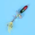 4x Long Casting Double Tail Propeller Trout Artificial Ice 10g
