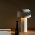 Mushroom Table Lamp Portable Usb Charging Touch Table Lamp,black