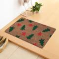 Christmas Doormat Patchwork Home Decoration Non-slip Doormats Mat (c)