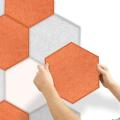 Hexagon Acoustic Panels Sound Proof Padding for Recording Studio