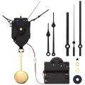 Quartz Pendulum Trigger Clock Movement Kit with Straight Clockhand