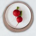 Placemats Table Placemats for Home 36cm (coffee Color, 4pcs)