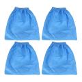 4 Pack Textile Filter Bag for Karcher Mv1 Wd1 Wd2 Wd3 Vacuum Cleaner