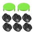 2900719 Weed Eater Dual Line Trimmer Replacement (6 Spool + 2 Cap)