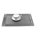 8 Pcs Placemat Pvc Dining Non-slip Insulation Table Mat Plate Pads