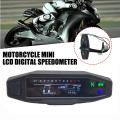 Universal Lcd Digital Speedometer Motorcycle Odometer