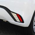 For Toyota Aqua 2021 Abs Chrome Rear Fog Light Reflector Lamp Cover