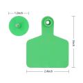 Blank Livestock Ear Tags for Goats Sheep Pigs Cattle Livestock Green