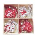 Crafts Wooden Christmas Gifts Interior Decorations Diy Wood Chips 7