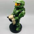 Green Soldier Mobile Phone Stand Armor Knight Robot Watch Drag