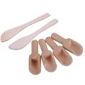 1 Set 10 Bamboo and Peanut Butter Cheese Spreading Knife