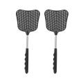 Mosquito and Fly Killing Fly Swatter Retractable Stainless Steel Rod