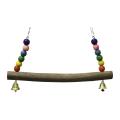 Chicken Swing Wooden Colorful Chicken Toys for Hens Bird Parrot