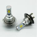 4pcs Mini H7 + H7 Combo Led Headlight Kit Bulbs High Low Beam