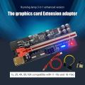 Ver009 Plus Sata Card Adapter with Led Light 8 Solid Capacitors