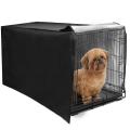 24 Inch Privacy Dog Crate Cover Outdoor Indoor Kennel Cage Black