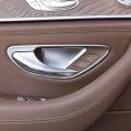 Car Texture Door Bowl Cover for Benz C Class W205 15-20 E W213 16-20
