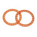 4pcs Metal 1.9inch Wheel Ring for 1/10 Rc Car Traxxas Trx-4,orange
