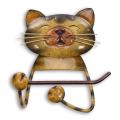 Holder Cute Design Rack Cat Cast Iron Holder Standing for Bathroom