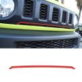 Front Mesh Grill Trim for Suzuki Jimny 2019-2022, Abs Red