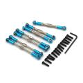 For Wltoys 1/10 104001 Metal Upgrade Rod Adjustable Tie Rod,blue