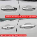 Modified Abs Pattern Rear Outer Door Bowl Handle Silver Plating