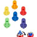12pcs Drinks Can Opener and Lid,manual Small Colour Coded Drinks Sign