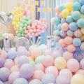 200 Pieces Of 5 Inch Macaron Latex Balloon Pastel Candy Balloon