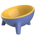 Pet Cat Bowl for Cat Dog Food Bowls for Small Dogs Supplies(yellow)