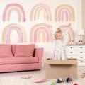 Watercolour Cartoon Wall Stickers for Baby Kids Room Home Decor,l