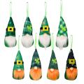 8pcs St Patricks Day Decorations for Home - Funny Gnome Plush Design