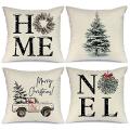 Christmas Pillow Covers,pillows Farmhouse Christmas Decor for Home