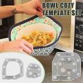 Bowl Cozy Template Cutting Ruler,bowl Pattern Template 8inch